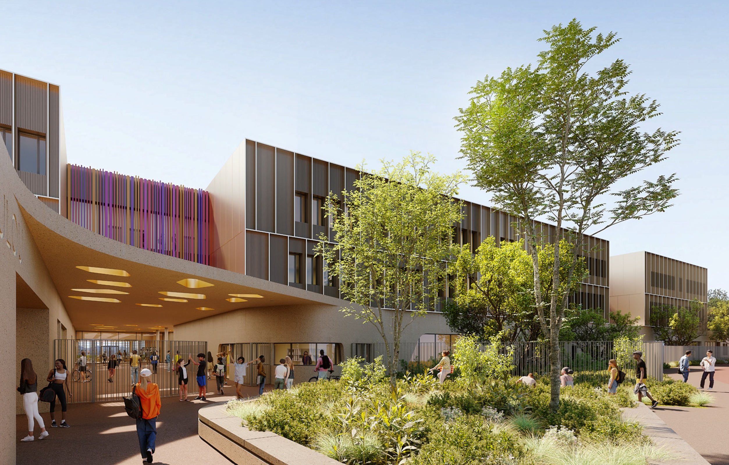 Projet architectural — visuel provisoire