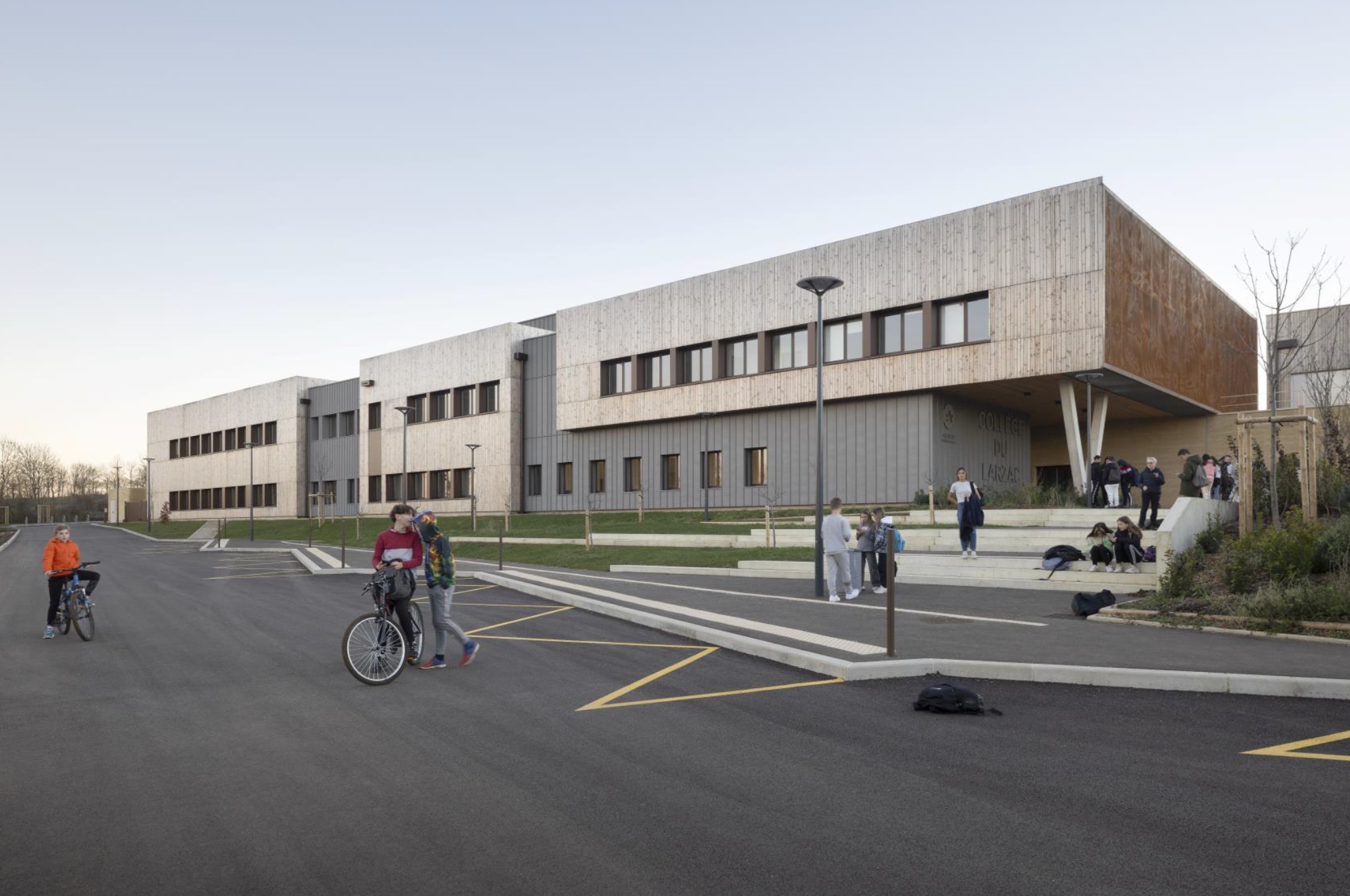 Collège du Larzac — visuel provisoire