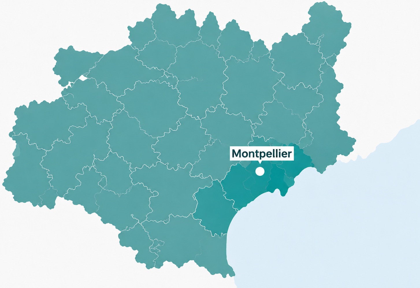 Carte de France simplifiée — visuel provisoire